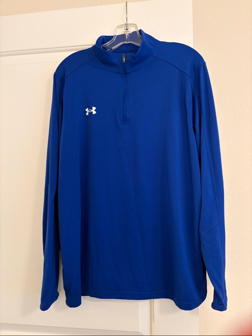 Under Armour Men’s Royal Blue Quarter-Zip Performance Pullover